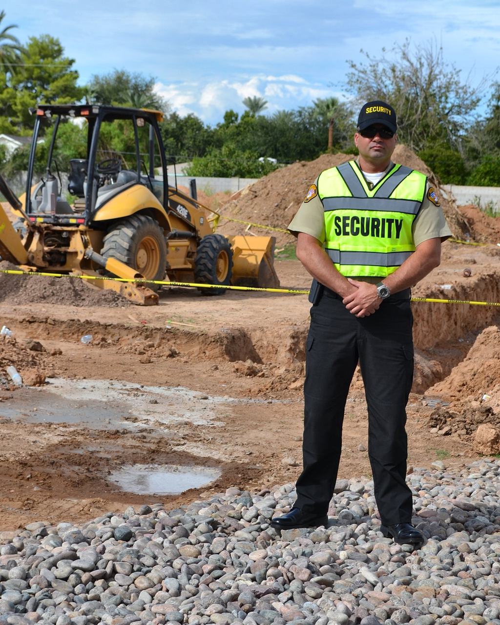 SecureOne security officer on site